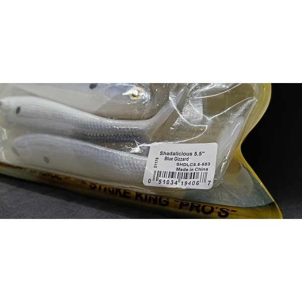 STRIKE KING - Leurres souples Shadalicious 5,5"