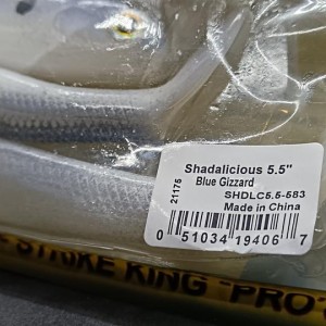 STRIKE KING - Leurres souples Shadalicious 5,5"