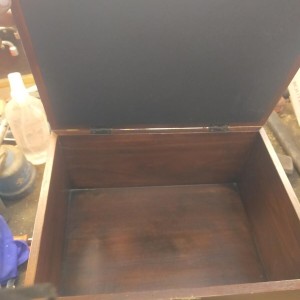 Boîte à pêche vintage