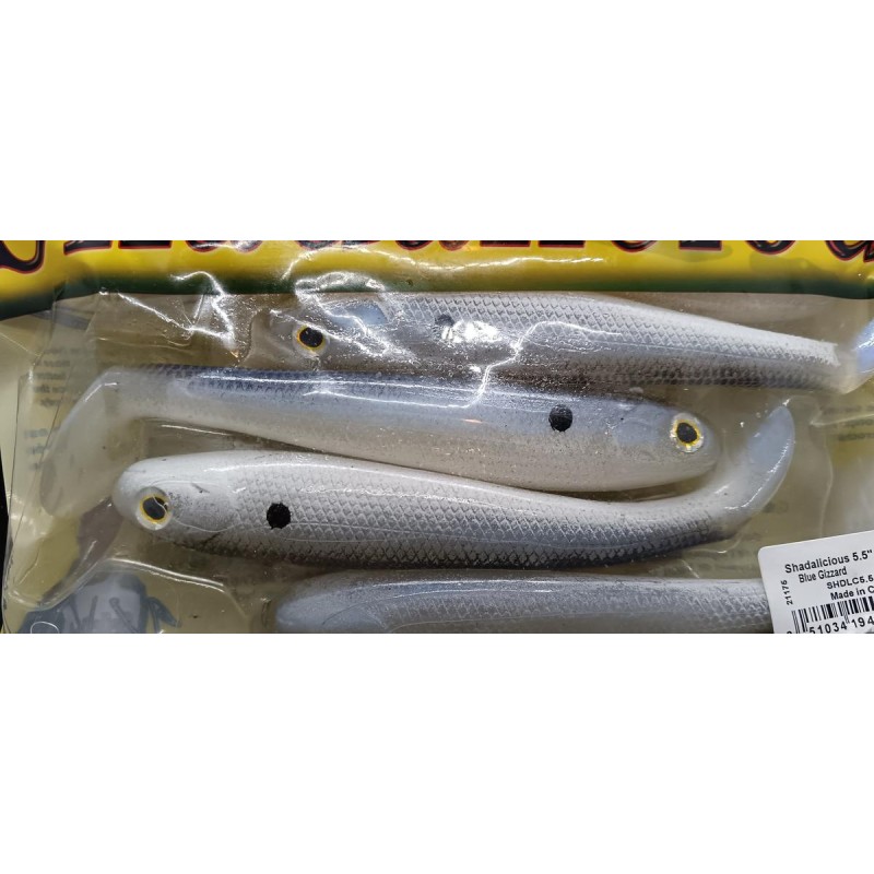 STRIKE KING - Leurres souples Shadalicious 5,5"