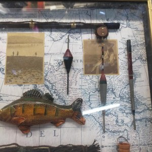 Boîte à pêche vintage