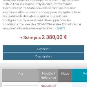 Treuil kristal Fishing