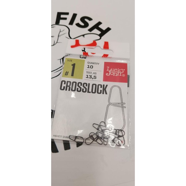 LUCKY JOHN - Agrafes Crosslock n°1