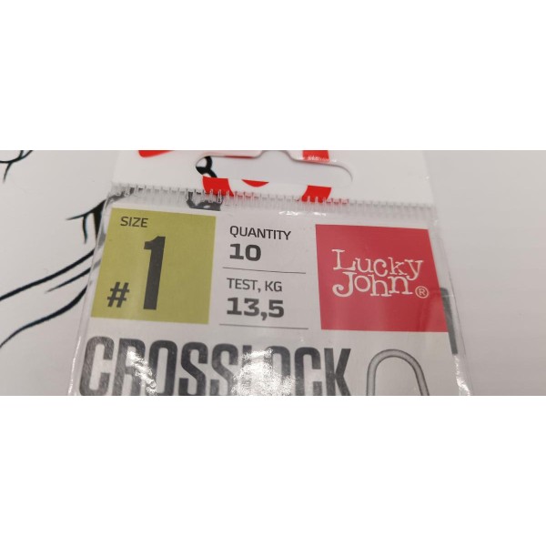 LUCKY JOHN - Agrafes Crosslock n°1