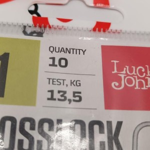 LUCKY JOHN - Agrafes Crosslock n°1