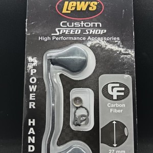 LEW'S - Poignée carbone Custom Speed Shop Power Handle 95mm