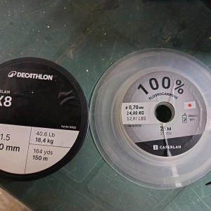 Float tube rapala ft150 + Ensemble casting Mitchell color mx 1.98m (20-70g)