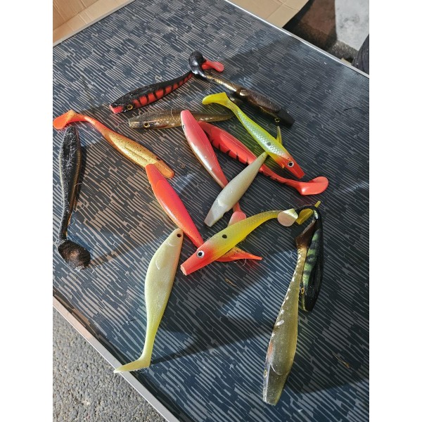 LOT - 50x leurres souples