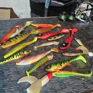 LOT - 50x leurres souples