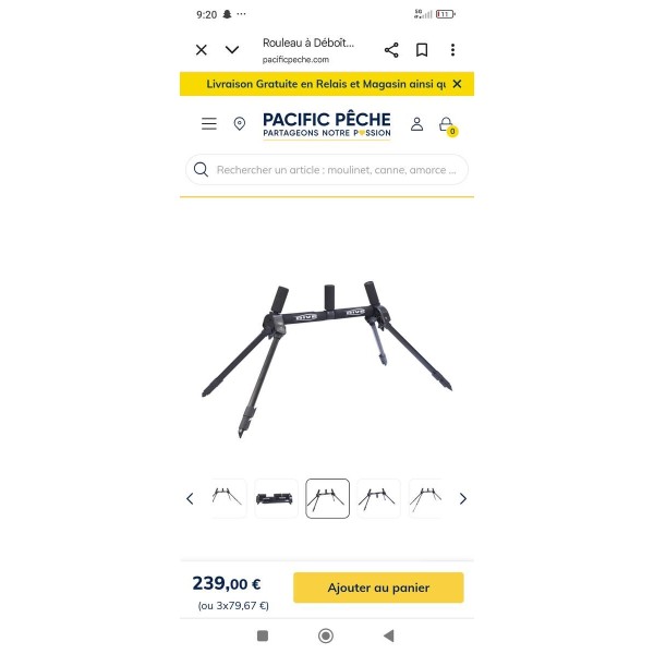 Rouleaux R 800 de chez rive