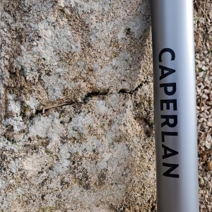 CAPERLAN - canne 8 mètres 6 emmanchements inversés + élastique NORTHLAKE 100