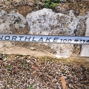 CAPERLAN - canne 8 mètres 6 emmanchements inversés + élastique NORTHLAKE 100