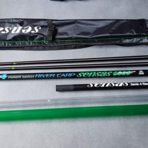 sensas power match 804 river + 2 kits + housse