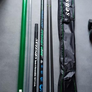 sensas power match 804 river + 2 kits + housse