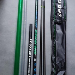 sensas power match 804 river + 2 kits + housse
