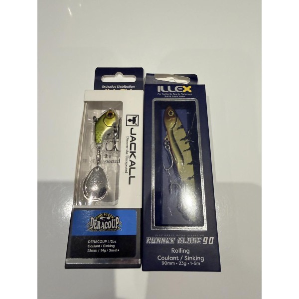 Lot illex runner et deracoup