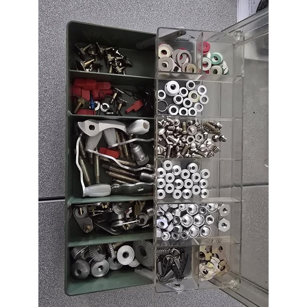 Boîte pieces réparations moulinet peerless