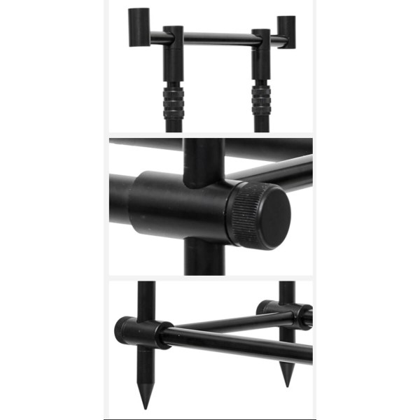Rod Pod Starbaits Black Spot DLX Pod 2 cannes