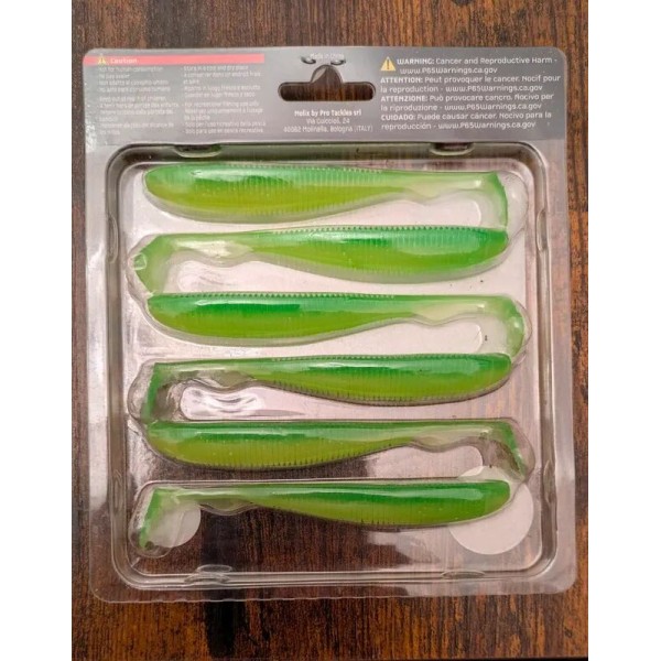 Leurre souple RA Shad Citrus 9.5 cm