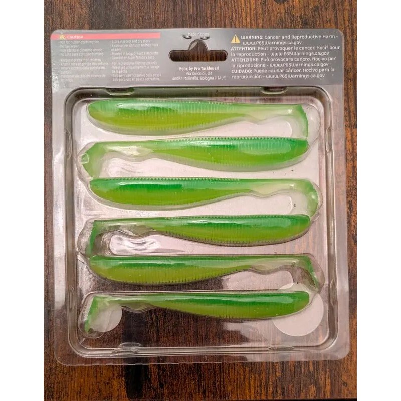 Leurre souple RA Shad Citrus 9.5 cm
