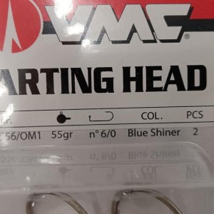 Têtes plombées VMC Darting head 55 rg