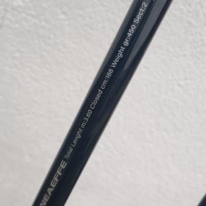 LINEAEFFE - Canne a carnassier, crucial carp 3,60m