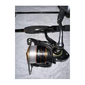 DAIWA - Canne à Pêche CrossFire 802HFS + Moulinet