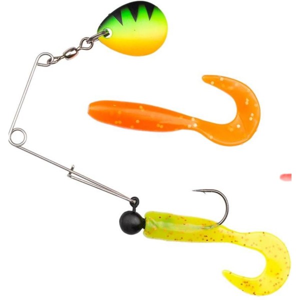 Lot de 6 spinnerbait Berkley Urbn microspinner 2G