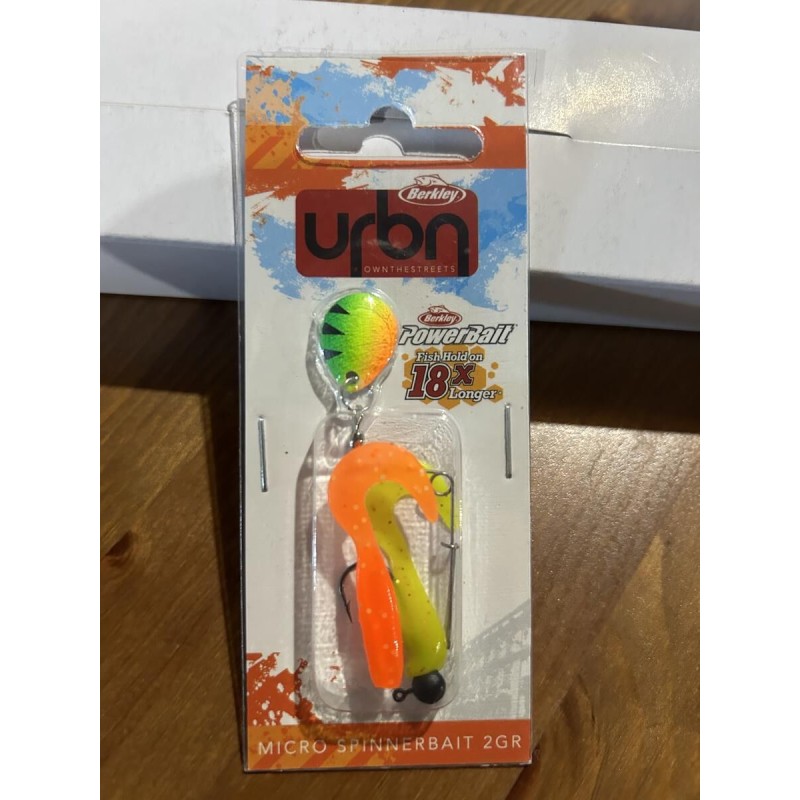 Lot de 6 spinnerbait Berkley Urbn microspinner 2G