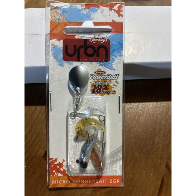 Lot de 6 spinnerbait Berkley Urbn microspinner 2G