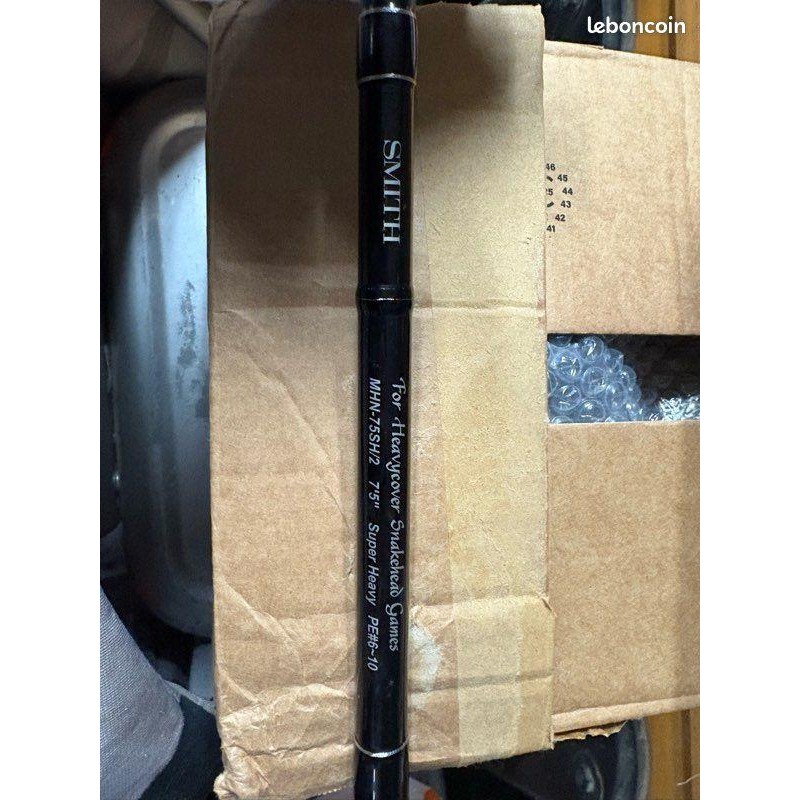 Canne casting bigbait SMITH MAGNUM MUSKY NEX MHN-75SH/2 NEUVE