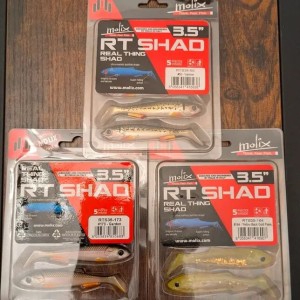 Lot de 3 blister RT Shad 3.5 ( 9 cm )