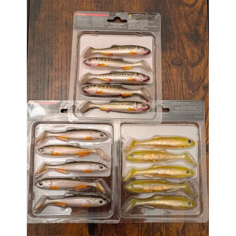 Lot de 3 blister RT Shad 3.5 ( 9 cm )