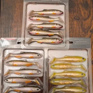 Lot de 3 blister RT Shad 3.5 ( 9 cm )