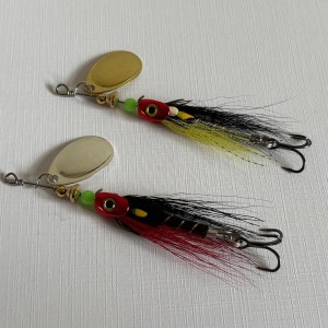 Lot de 2 cuillers modèle Blavet 5 grs fabrication Française