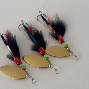 cuiller tube fly truite et carnassier lot de 3 pièces