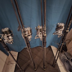 LEON HOOGENDIJK & SHIMANO - Lot Ensemble 4x Cannes + 4x Moulins