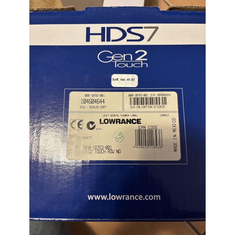 Sondeur GPS traceur lowrance hds 7 touch