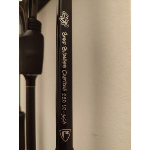 Canne casting Fox rage street fighter et moulinet Daiwa Tatula