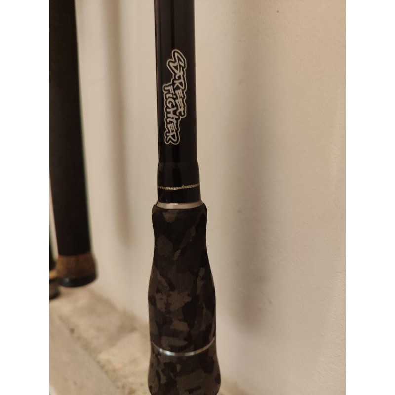 Canne casting Fox rage street fighter et moulinet Daiwa Tatula