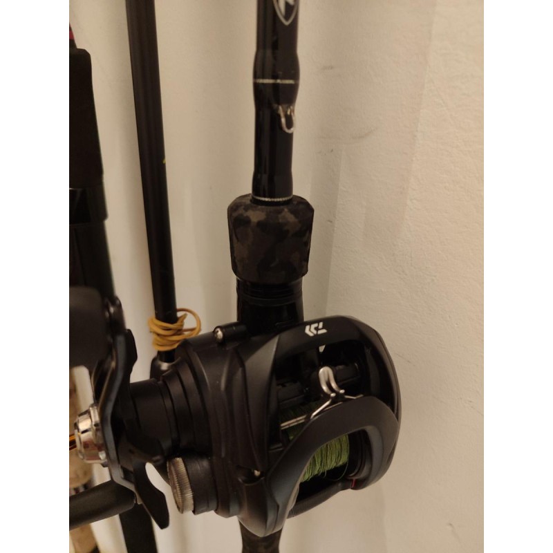 Canne casting Fox rage street fighter et moulinet Daiwa Tatula