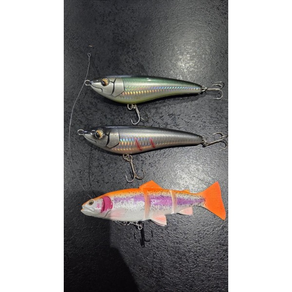 Lot freestyler + 4D trout (Savage Gear)
