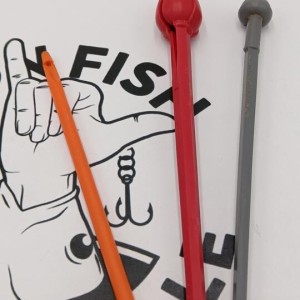 Lot de 3 dégorgeoirs en plastique