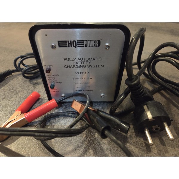 Chargeur batterie 6V