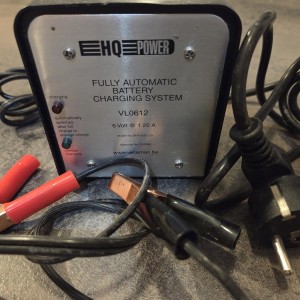 Chargeur batterie 6V