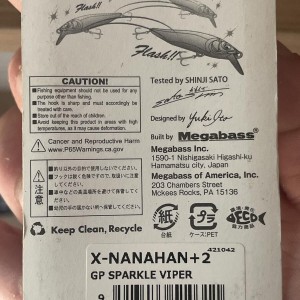 Megabass X-75 Nanahan +2