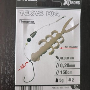 Montage texan TEXAS RIGS QUANTUM 5G, hameçonN°2, 150 cm