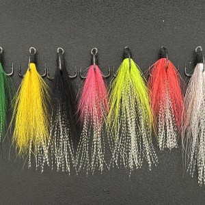 Ondulante XL Carnassier 27 grs hameçon triple 3/0 bucktail