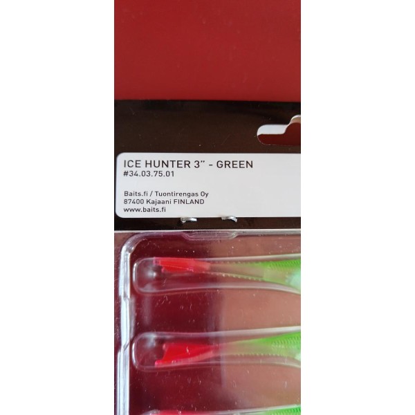 Leurres souples Shaker baits Ice Hunter 3"