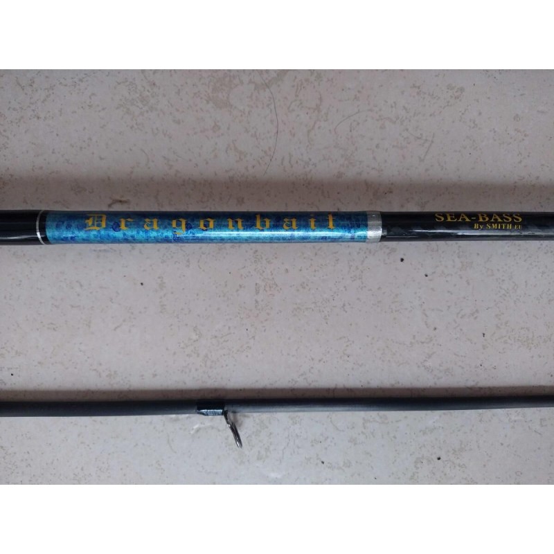 Canne mer spinning - SMITH DRAGONBAIT SEABASS 100 H - Etat neuf (moins de 10 sorties)